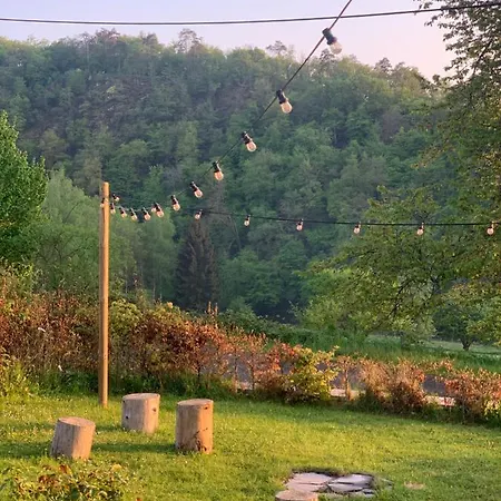 بيت للعطل Met Hottub En Zicht Op De Semois